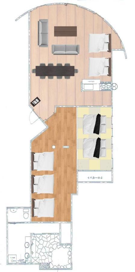 Ferienwohnung David No Yakata Yufu Exterior foto